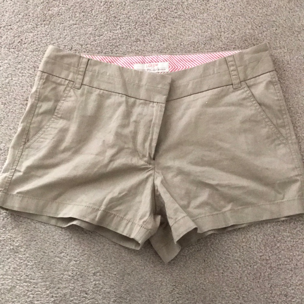J. Crew chino shorts size 8